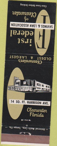 Matchbook Cover - First Federal Bank Clearwater FL