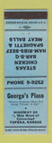 Matchbook Cover - George's Place Topeka KS
