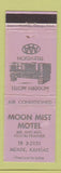 Matchbook Cover - Moon Mist Motel Meade KS WEAR