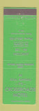 Matchbook Cover - Crossroads Motel Iola KS