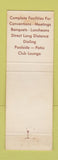 Matchbook Cover - Highland Manor Hotel Great Bend KS