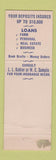 Matchbook Cover - State Bank of Kingman KS