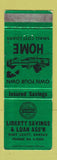 Matchbook Cover - Liberty Savings and Loan Fort Scott KS WEAR