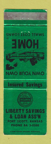 Matchbook Cover - Liberty Savings and Loan Fort Scott KS WEAR