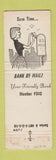 Matchbook Cover - Peoples State Bank Coldwater KS WEAR