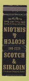 Matchbook Cover - Scotch & Sirloin Rockville MD WORN
