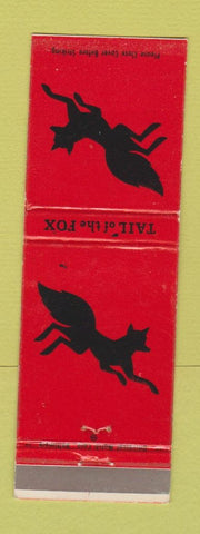 Matchbook Cover - Tail of the Fox Timonium MD