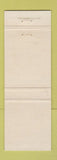 Matchbook Cover - Waters Cafe Baltimore MD