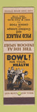 Matchbook Cover - Pico Palace Bowling Los Angeles CA