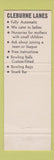 Matchbook Cover - Cleburne Bowling Lanes TX