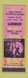 Matchbook Cover - Rebman's Bowling Lorain OH