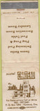 Matchbook Cover - Motel Chateau Florence OR WORN