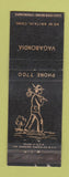 Matchbook Cover - Vagabondia New Britain CT