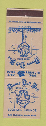 Matchbook Cover - Dinner Bell Inn Rehoboth Dover DE