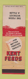 Matchbook Cover - Kent Feeds Muscatine IA