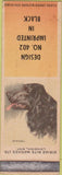 Matchbook Cover - Strike Rite Match Spaniel SAMPLE WEAR