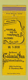 Matchbook Cover - Colonial Inn East Cleveland OH