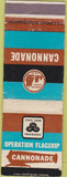 Matchbook Cover - State Farm Insurance Cannonade