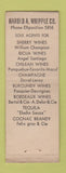 Matchbook Cover - Casa de Sevilla Santa Barbara CA feature BOBTAIL WEAR
