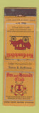 Matchbook Cover - Red Coach Grill Boston MA WORN