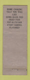 Matchbook Cover - Joe Lurding's Cafe Louisville KY WORN