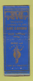 Matchbook Cover - Ringer's Cafe Los Angeles CA WORN BOBTAIL
