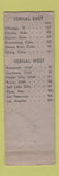 Matchbook Cover - Grill Cafe Vernal UT MERCHANT low phone # WEAR