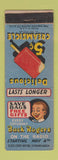 Matchbook Cover - Buck Rogers Creamsicle Ice Cream Radio