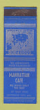 Matchbook Cover - Manhattan Cafe Jefferson City MO