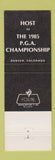 Matchbook Cover - Cherry Hills Country Club Denver Colorado