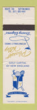 Matchbook Cover - Pleasant Valley Country Club Golf Sutton MA WEAR