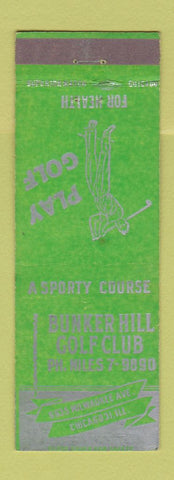 Matchbook Cover - Bunker Hill Golf Club Chicago IL
