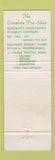 Matchbook Cover - Gord Watson's Golf Center Milwaukee WI