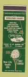 Matchbook Cover - Golden Tee Golf Center Cincinnati OH