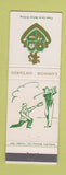Matchbook Cover - Highland Country Club London ON