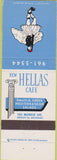 Matchbook Cover - New Hellas Cafe Detroit MI girlie?