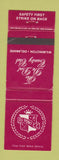 Matchbook Cover - Du Pont Country Club Wilmington DE WEAR
