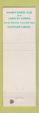 Matchbook Cover - Mazza's Restaurant Mount Vernon OH