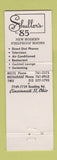 Matchbook Cover - Schuller's Restaurant Motel Cincinnati OH WEAR