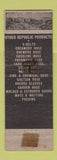 Matchbook Cover - Republic Belting Dayton OH Anchor Rubber