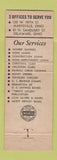 Matchbook Cover - Citizens Federal Savings Marysville OH WEAR