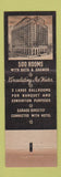 Matchbook Cover - Dayton Biltmore Hotel Dayton OH Kittyhawk Room