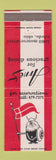 Matchbook Cover - Arne's Restaurant Toledo OH Viking