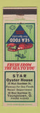 Matchbook Cover - Star Oyster House Youngstown OH
