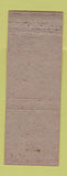 Matchbook Cover - Deshler Wallick Hotel Columbus OH Providence RI
