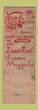 Matchbook Cover - Brass Rail Ravenna OH WORN