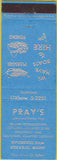 Matchbook Cover - Pray's Cabins gas oil Kokadjo ME