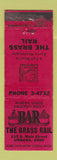 Matchbook Cover - Brass Rail Urbana OH WEAR