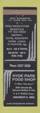 Matchbook Cover - Hyde Park Food Shop Cincinnati OH WEAR