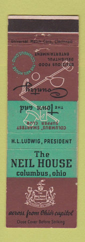 Matchbook Cover - Neil House Columbus OH